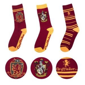 Harry Potter Gryffindor Strumpor 3 Pack 1