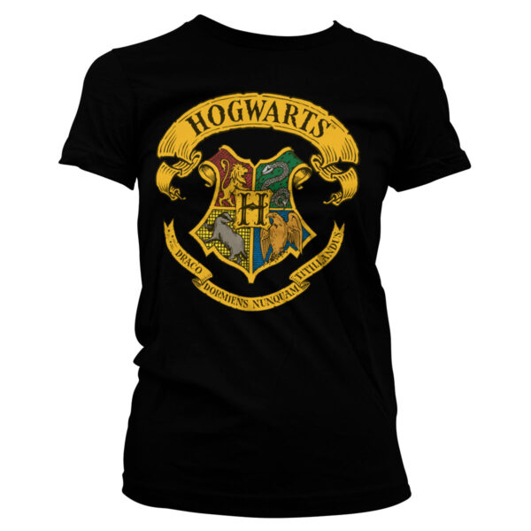 Harry Potter Hogwarts Crest Dam T-shirt 1