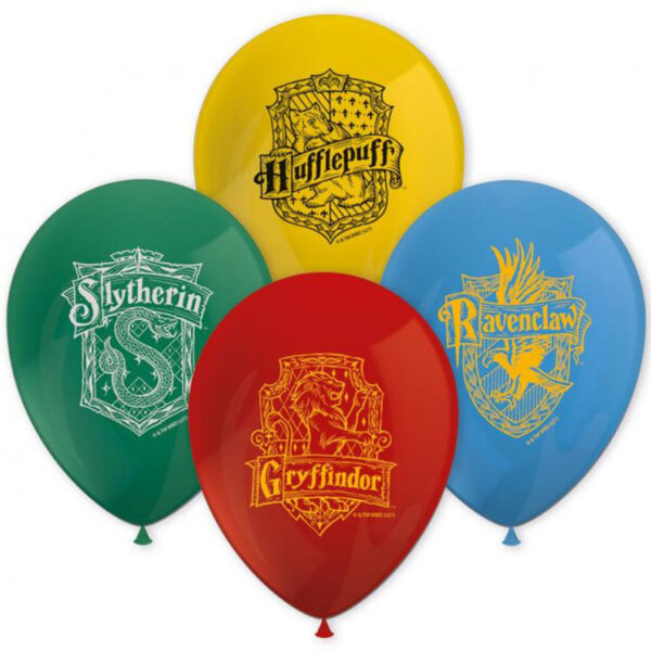 Harry Potter Hogwarts Houses Ballonger 8-pack 1