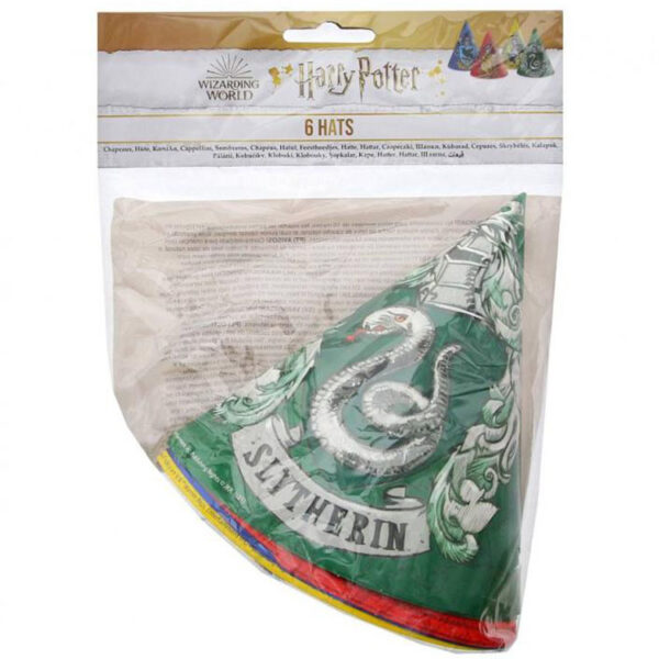 Harry Potter Hogwarts Houses Hattar 6-pack 2