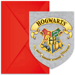 Harry Potter Hogwarts Inbjudningskort 6-pack 1