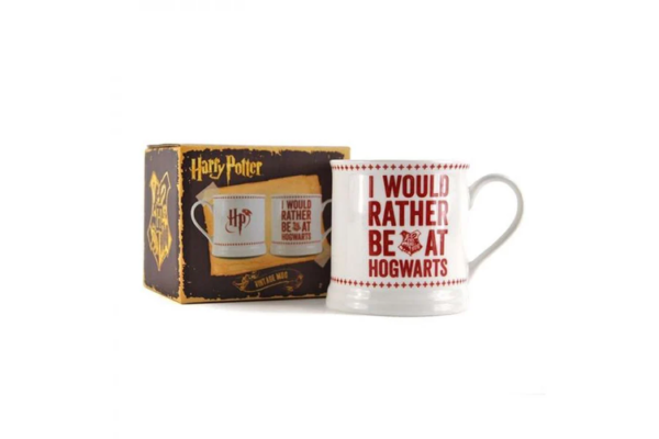 Harry Potter Mugg "I would rather be at Hogwarts" 1
