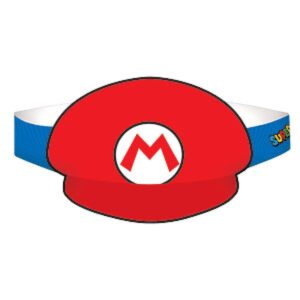 Hattar/huvudband Super Mario 8-pack 1