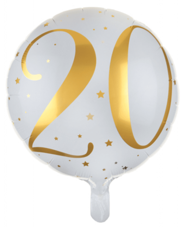 Heliumballong 20 år 1