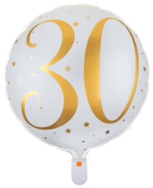 Heliumballong 30 år 1