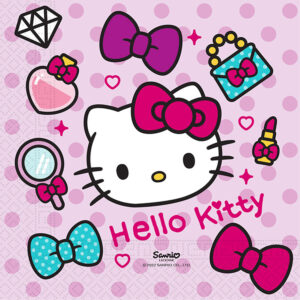 Hello Kitty Servetter 20-pack 1