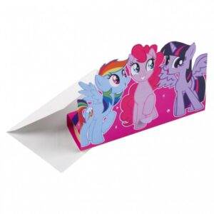 Inbjudningskort My Little Pony 8-pack 1
