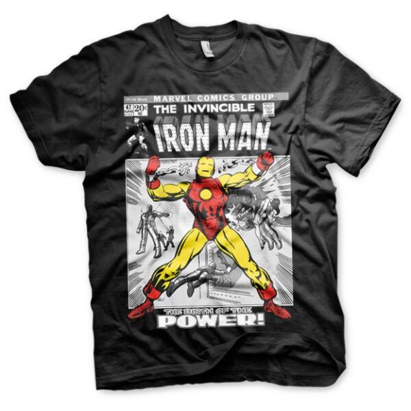Iron Man Cover T-Shirt Svart 1