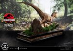 Jurassic Park Legacy Museum Collection Statue 1/6 Velociraptor Attack 38 cm 5