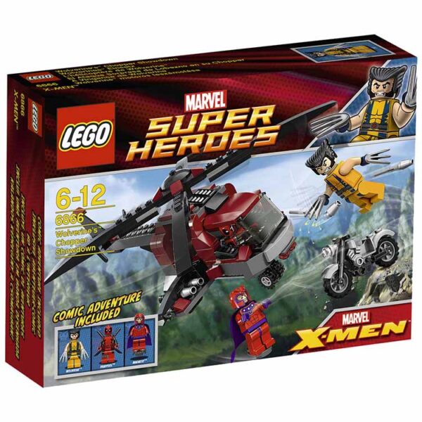LEGO Super Heroes Wolverines Chopperstrid 6866 1
