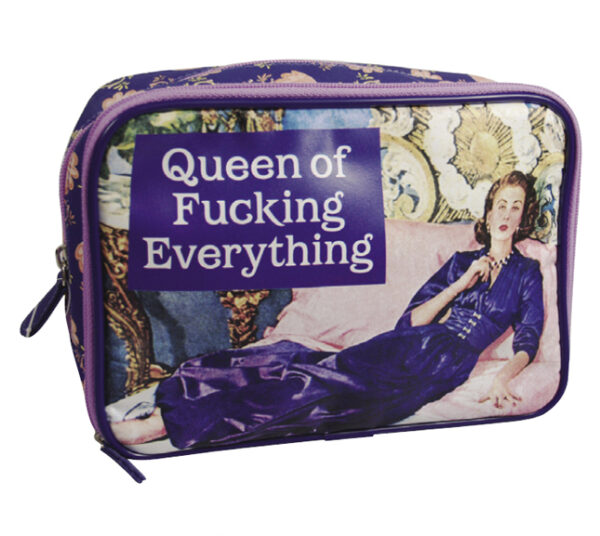 Makeup Bag Queen of Fucking Everything 1