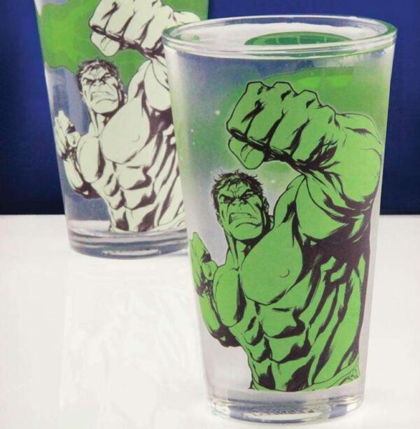 Marvel Hulken Färgskiftande Glas 1