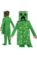 Minecraft Creeper Maskeraddräkt Barn 1
