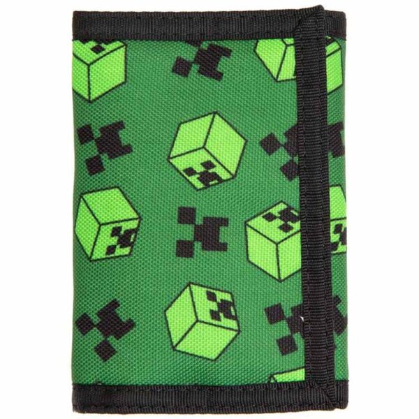 Minecraft Creeper Sweeper Tri-Fold Plånbok 1