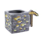 Minecraft Guld Pickaxe Mugg 2