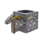 Minecraft Guld Pickaxe Mugg 3