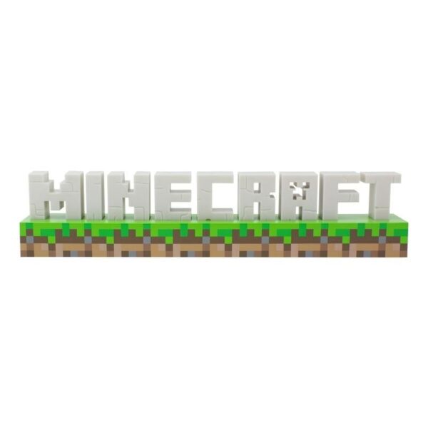 Minecraft Logo Lampa 2
