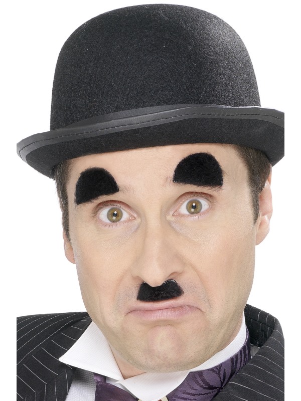 Mustasch och Ögonbryn Chaplin 1