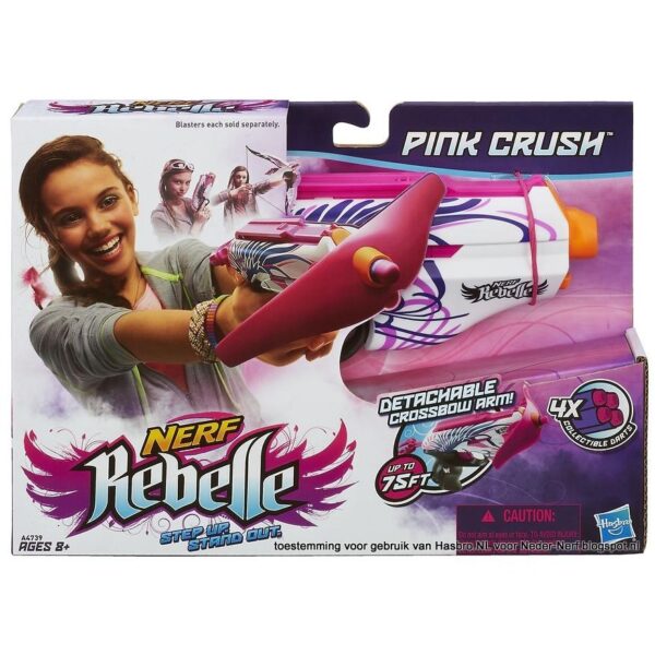 Nerf Rebelle Pink Crush Blaster 1