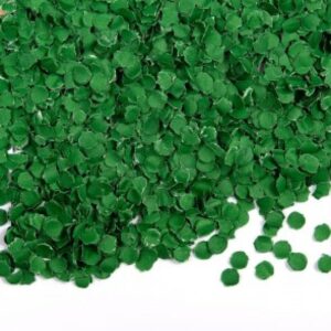 Papperskonfetti grön 100 gram 1