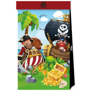 Piratkalas Papperspåse 4-pack 1