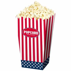 Popcornskål USA 4-pack 1