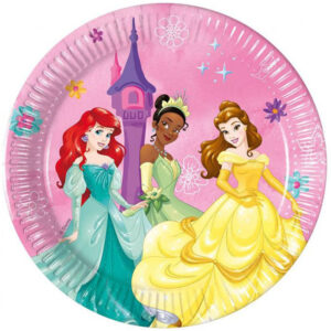 Prinsessor "Live Your Story" Assietter 20 cm 8-pack 1