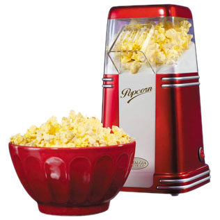 Retro Popcornmaskin Röd/Vit 1
