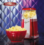 Retro Popcornmaskin Röd/Vit 5