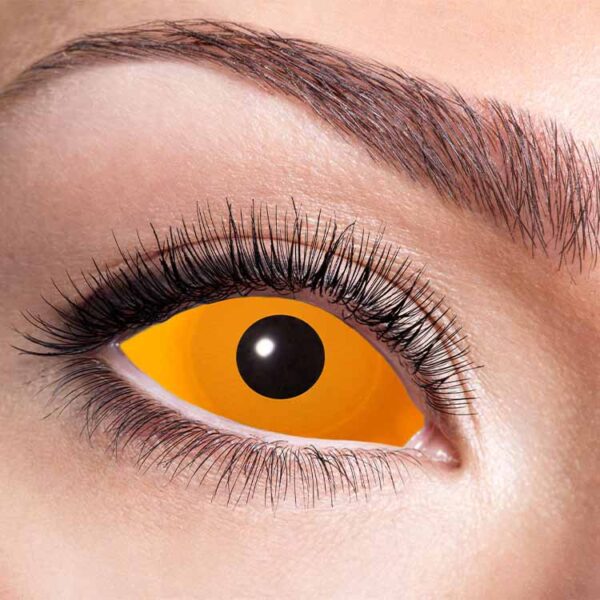 Scleralinser Orange Eyes 1