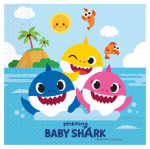 Servetter Baby Shark 20-pack 1