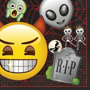 Servetter Emoji Halloween 16-pack 1