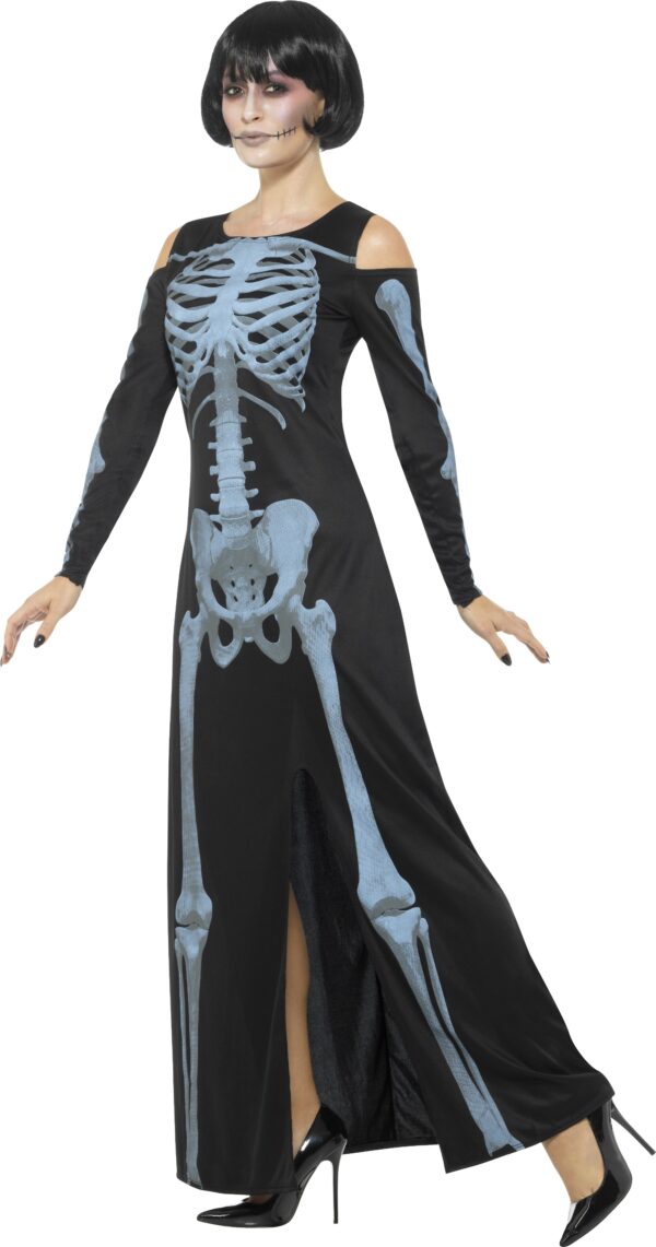 Skelettklänning Röntgen Maskeraddräkt 2