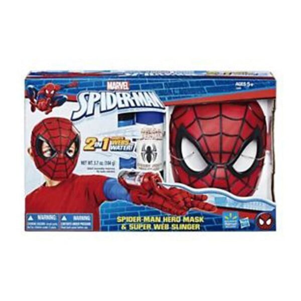 Spiderman Mask och Spindelnät Skjutare 1