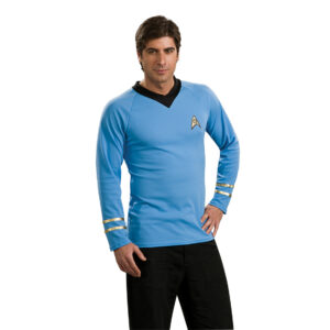 Star Trek Classic Deluxe Blå Skjorta 1