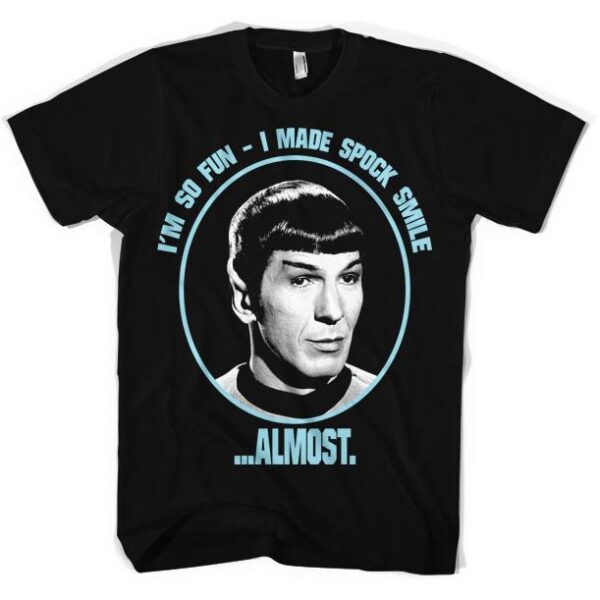 Star Trek I Made Spock Smile T-Shirt 1