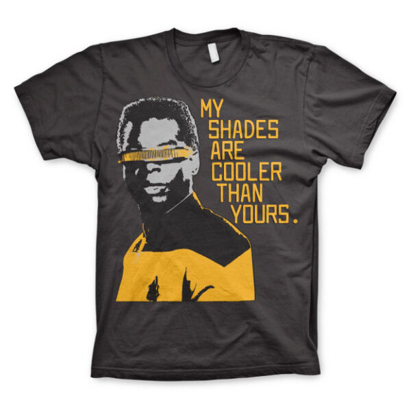 Star Trek - My Shades Are Cooler Than Yours T-Shirt 1