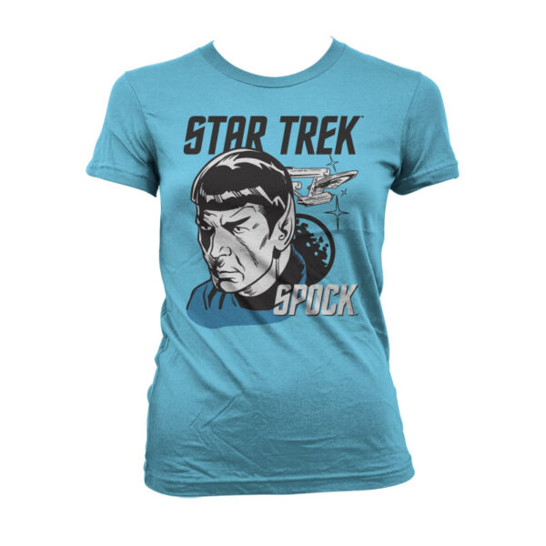Star Trek & Spock Girly T-Shirt 1