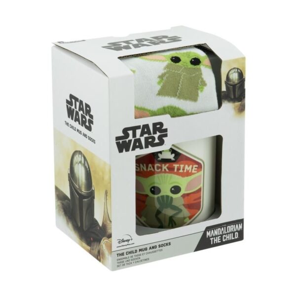 Star Wars Baby Yoda Set Med Mugg Och Strumpor 4