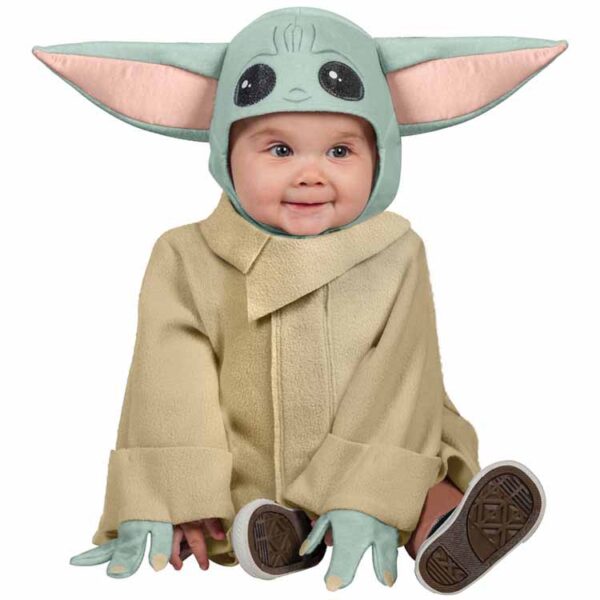 Star Wars Baby Yoda the Mandalorian Maskeraddräkt litet Barn 1