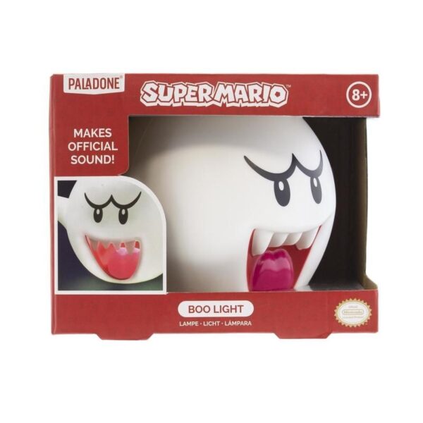 Super Mario Boo Lampa Med Ljud 4