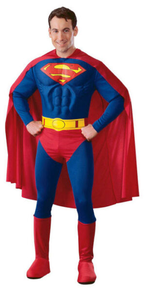Superman Muskulös Maskeraddräkt 1