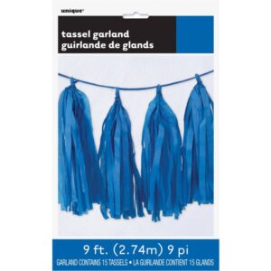 Tofs-girlang blå 274 cm 1