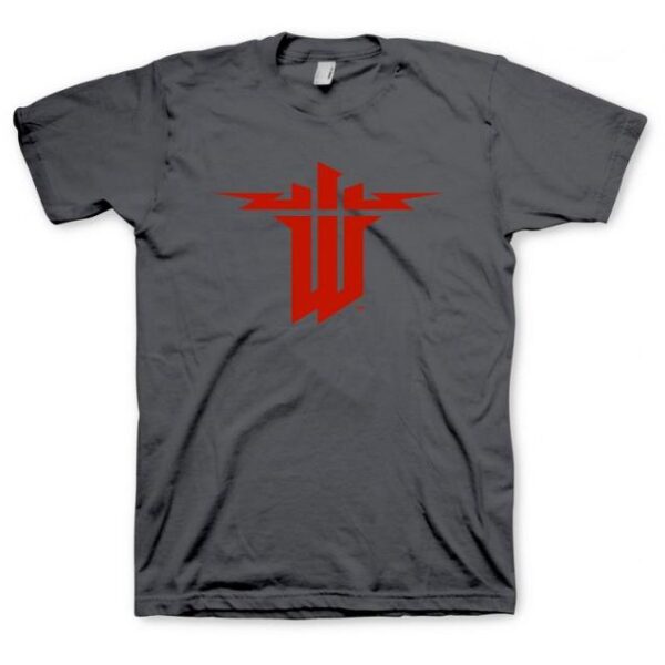 Wolfenstein: The New Order T-Shirt Logo Grå 1