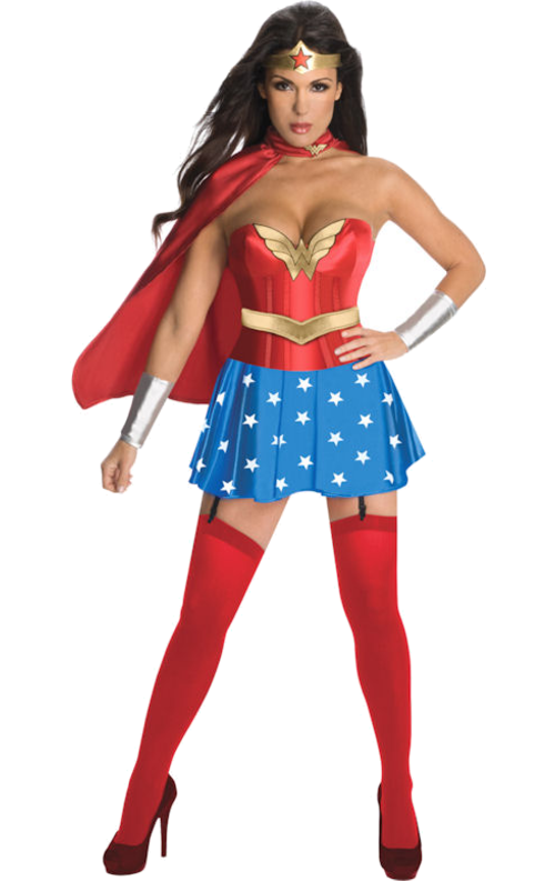 Wonder Woman Deluxe Maskeraddräkt 1