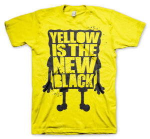Yellow Is The New Black T-Shirt 1