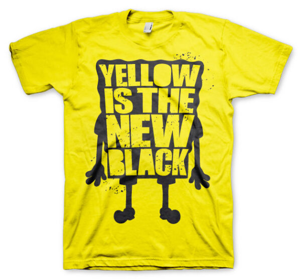 Yellow Is The New Black T-Shirt 1