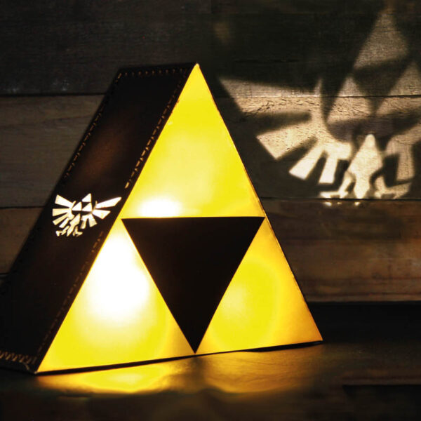 Zelda Triforce Lampa 1